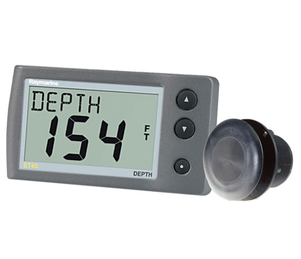 Profundimetro ST40 Display+Transductor Pasacascos Raymarine