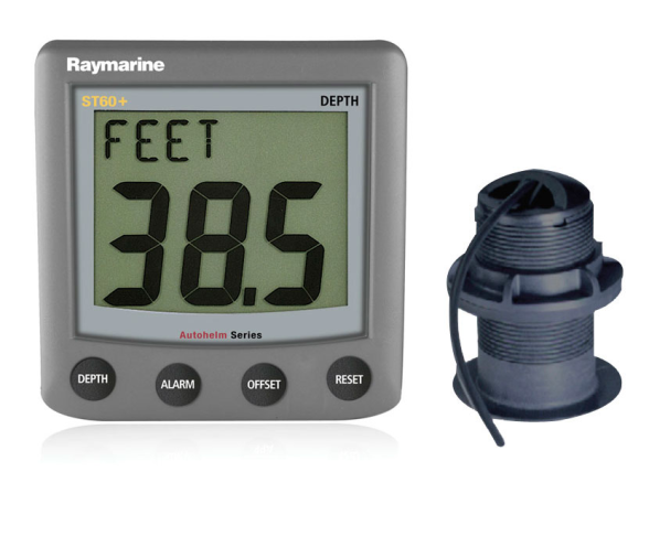 Profundimetro ST60 Plus Display+Transductor Pasacascos M78713 Raymarine
