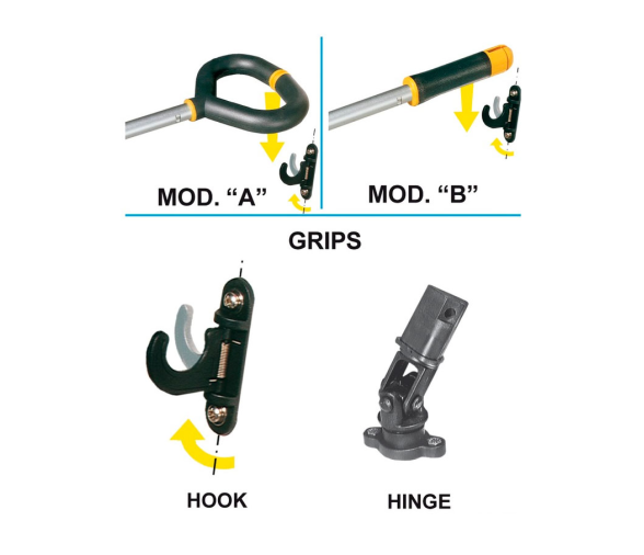 Prolongador Timon Telescopico Friend Modelo B