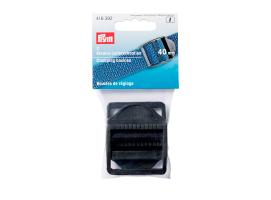Prym Hebillas de Sujeción Negro 40 mm