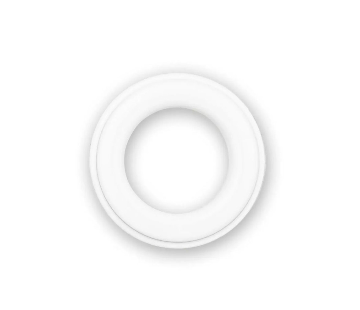 Prym Ojetes con Arandelas Blanco/Plateado 14 mm