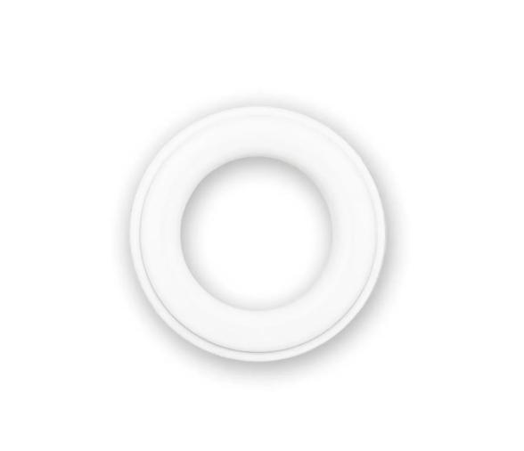 Prym Ojetes con Arandelas Blanco/Plateado 14 mm