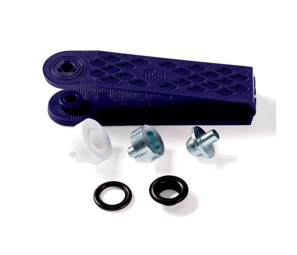 Prym Ojetes con Arandelas Pavonadas 8 mm + Herramienta