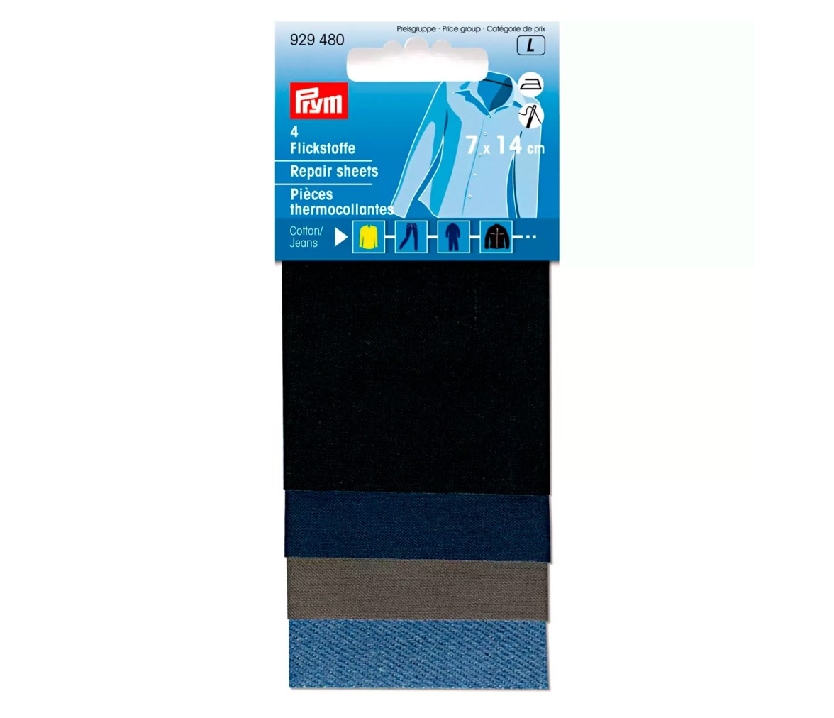 Prym Telas para Remendar de Algodón Aplicación con Plancha