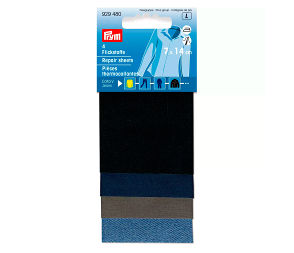 Prym Telas para Remendar de Algodón Aplicación con Plancha