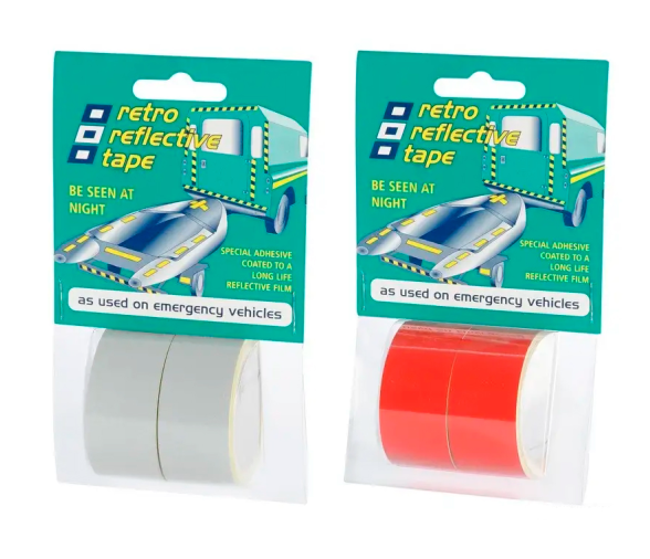 PSP Cinta Retroreflectiva 25mmx 2,5m (2 unidades)