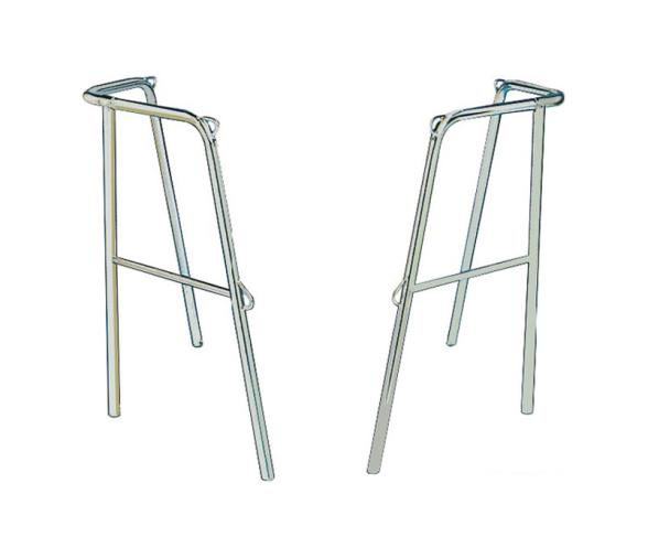 Pulpito Popa 2 Piezas Acero Inox para Veleros hasta 7m