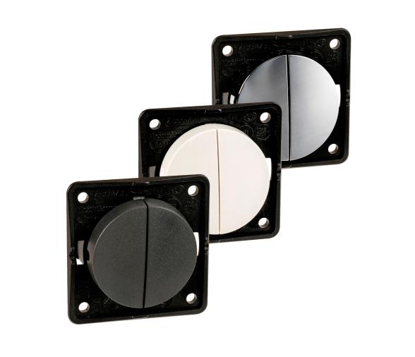 Pulsador Berker Doble