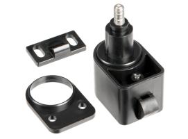 Pulsador de botón con autobloqueo