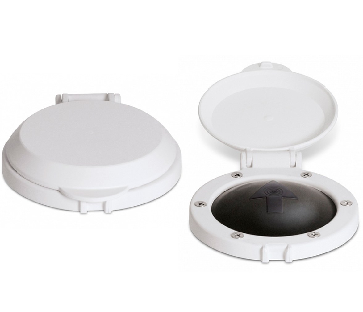 Pulsador de pie tapa inox Ajustable