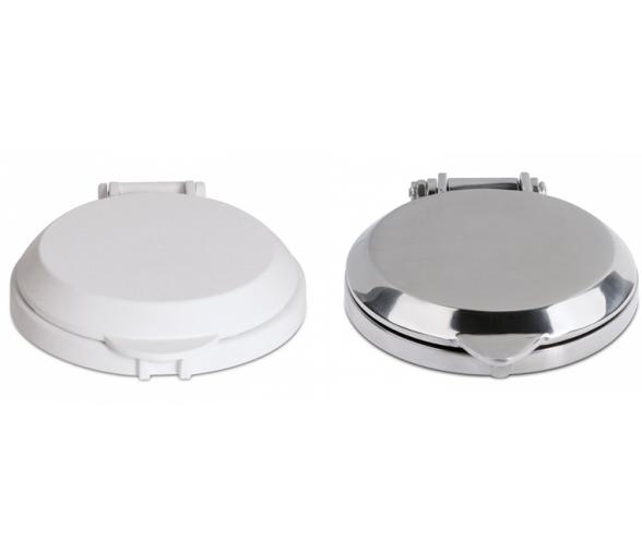Pulsador de pie tapa inox Ajustable