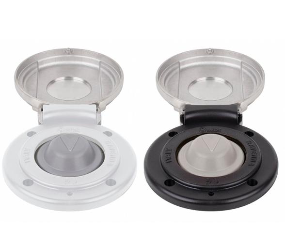 Quick Pulsador de pie tapa inox Bajar