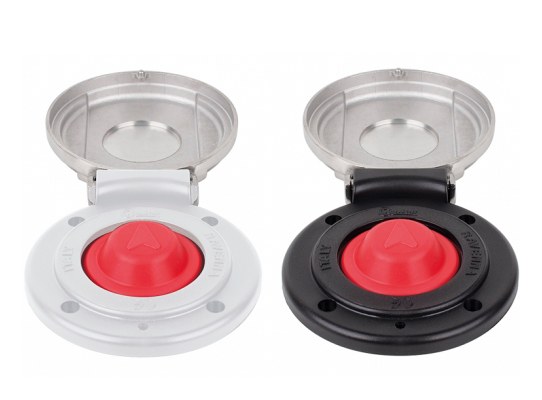 Quick Pulsador de pie tapa inox Subir