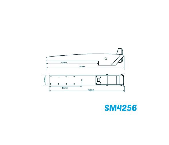 Puntera de Proa Acero Inoxidable 316 Alta Calidad