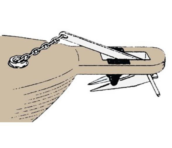 Puntera para Botalon de proa 51mm