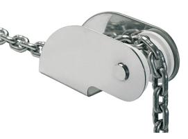 Puntera Rodillo acero pulido 200mm