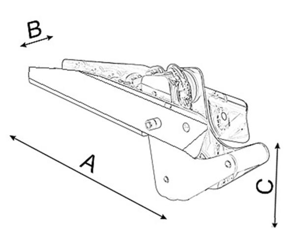 Puntera de Proa acero inox compacto