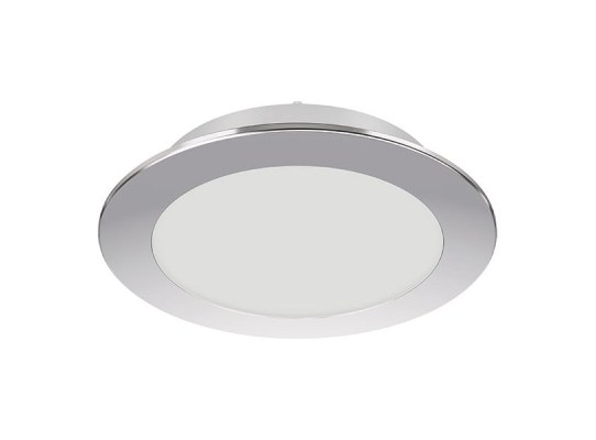 Quick Downlight LED KLEOS 235mm 15W 20-30Vdc Inox blanco cálido IP66