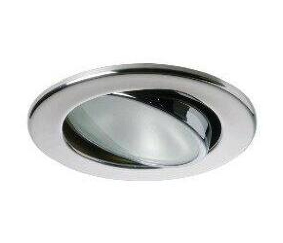 Quick Foco LED orientable NIKITA 4W 9-32Vdc Inox satinado Blanco cálido
