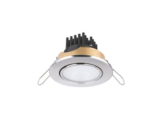 Quick LED Downlight NIKITA 6W 9-32Vdc White Trim Natural White IP40