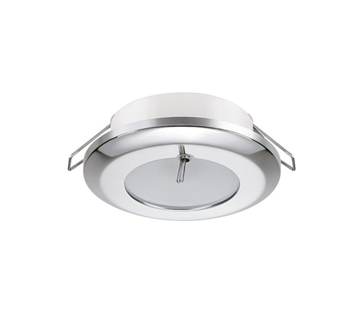 Quick Foco LED SELENE 2W 9-32Vdc Inox pulido Blanco natural IP40