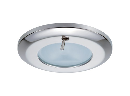 Quick Foco halógeno redondo SABINE 10W 12Vcc inox IP40