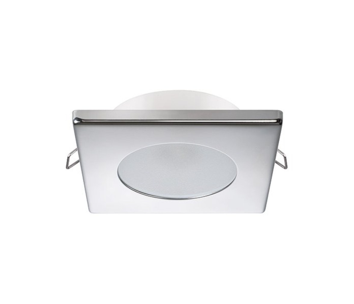 Quick Foco LED cuadrado BRYAN 2W 9-32V inox blanco natural 100° IP40