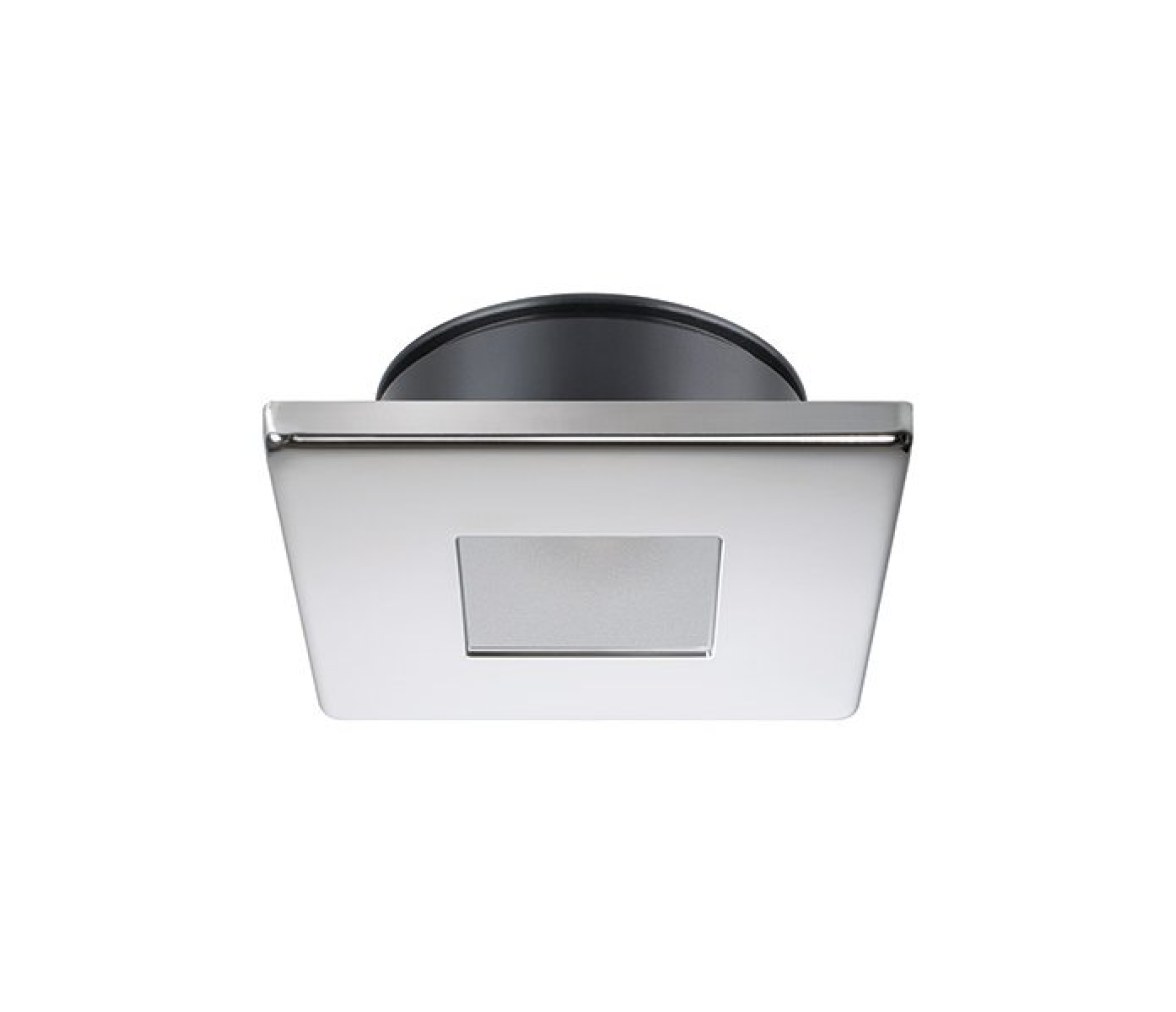 Quick Foco LED cuadrado EDWIN VIP 4W 9-32Vcc inox blanco cálido 85° IP66