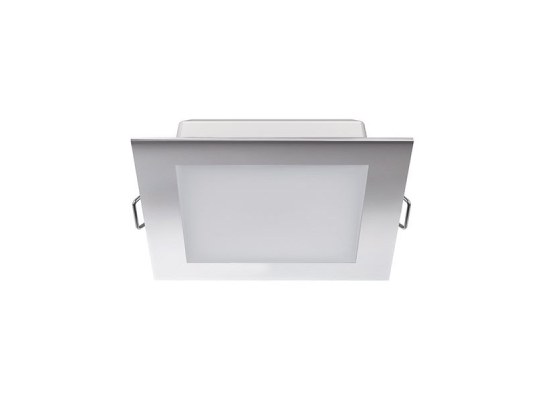 Quick Foco LED cuadrado ELLIOT OD 2W 9-32V inox blanco natural IP40