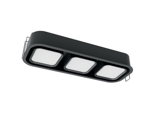 Quick GEA MINI F LP3 4.5W 9-32Vdc LED Downlight - Matt Black Aluminium - Warm
