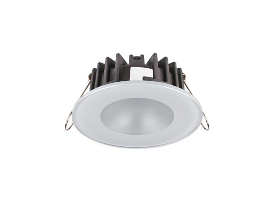 Quick Foco LED redondo APOLLO XP LP 6W 9-32Vdc inox blanco cálido 65° IP66