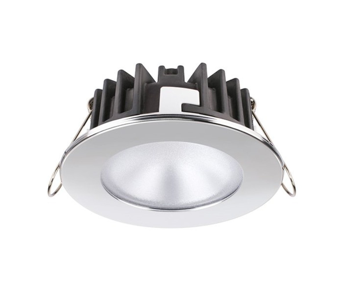 Quick Foco LED redondo KAI XP LP 4W 10-30V inox blanco natural IP66