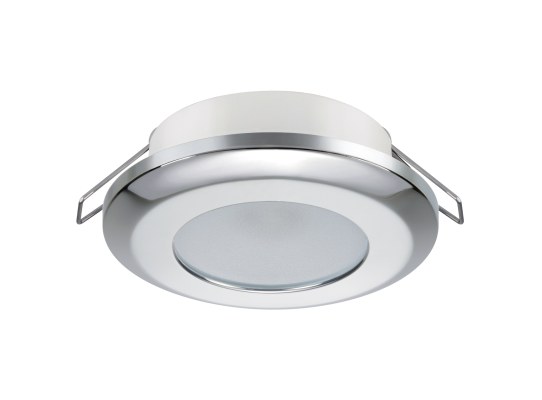 Quick Foco LED redondo MIRIAM 2W 9-32V inox blanco cálido 100° IP40