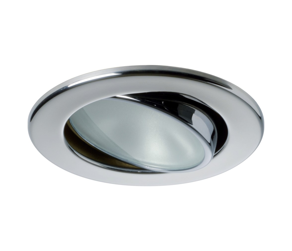 Quick Foco LED redondo orientable NIKITA 4W 9-32V inox blanco cálido IP40