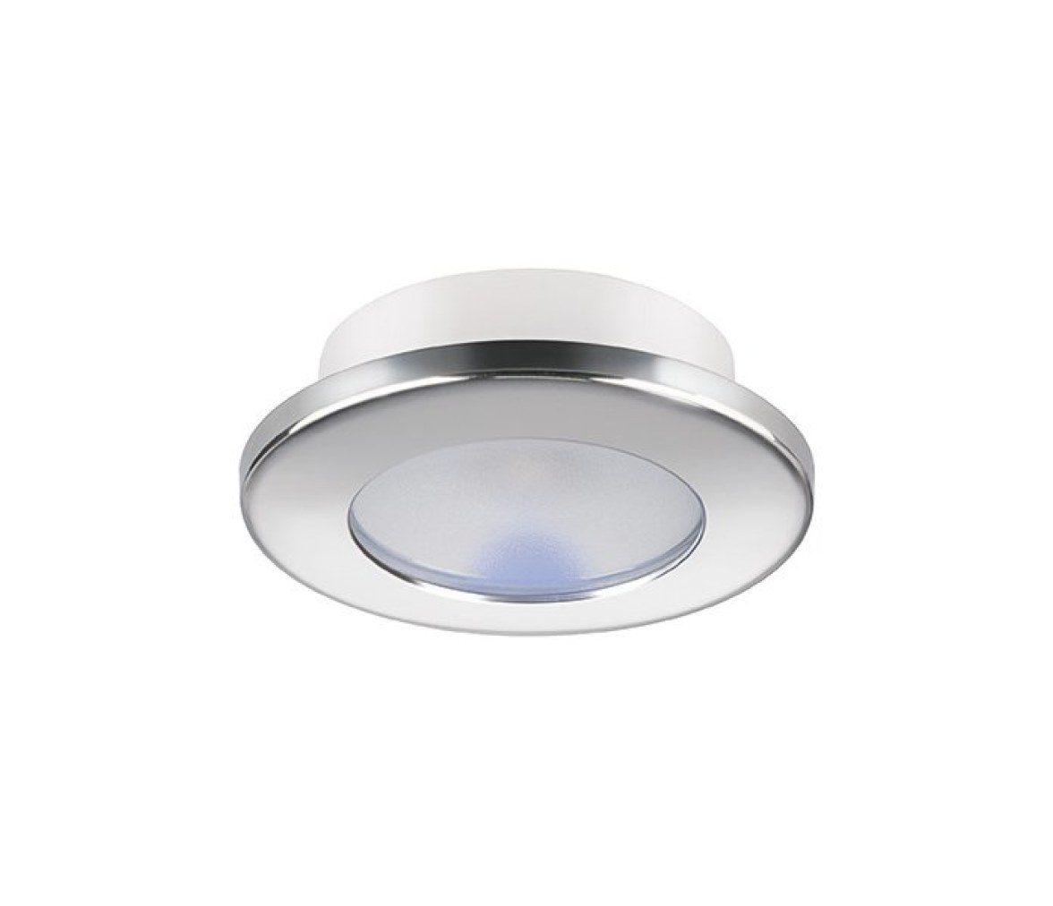 Quick Foco LED redondo TED C 2W 9-32V inox blanco cálido IP66 táctil