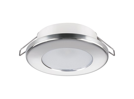 Quick Foco LED redondo TED C 2W 9-32V inox luz azul IP40