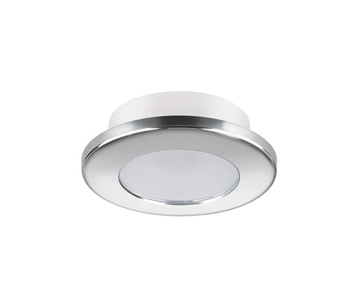 Quick Foco LED redondo TED C 2W 9-32V inox natural 100° IP66