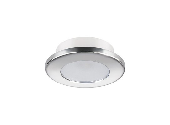 Quick Foco LED redondo TED C 2W 9-32V inox natural 100° IP66
