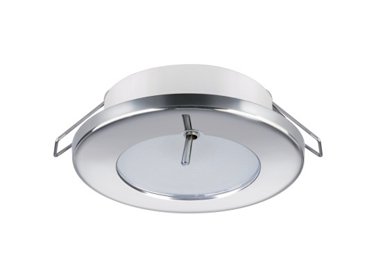 Quick Foco LED redondo TED CS 2W 10-30V inox blanco cálido IP40 c/interruptor