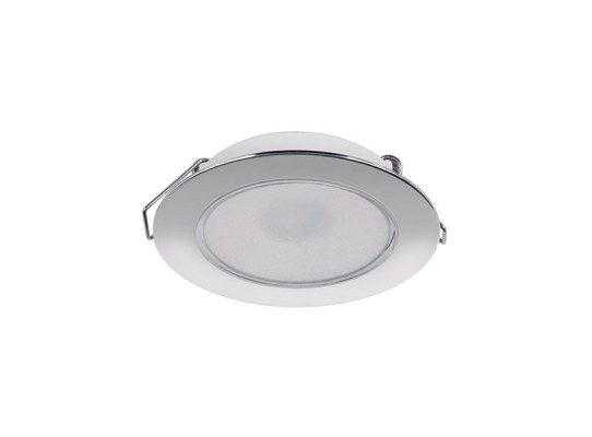 Quick Foco LED redondo - TODD E SD 2W 9-32 Vdc - Inox - Blanco cálido - IP40