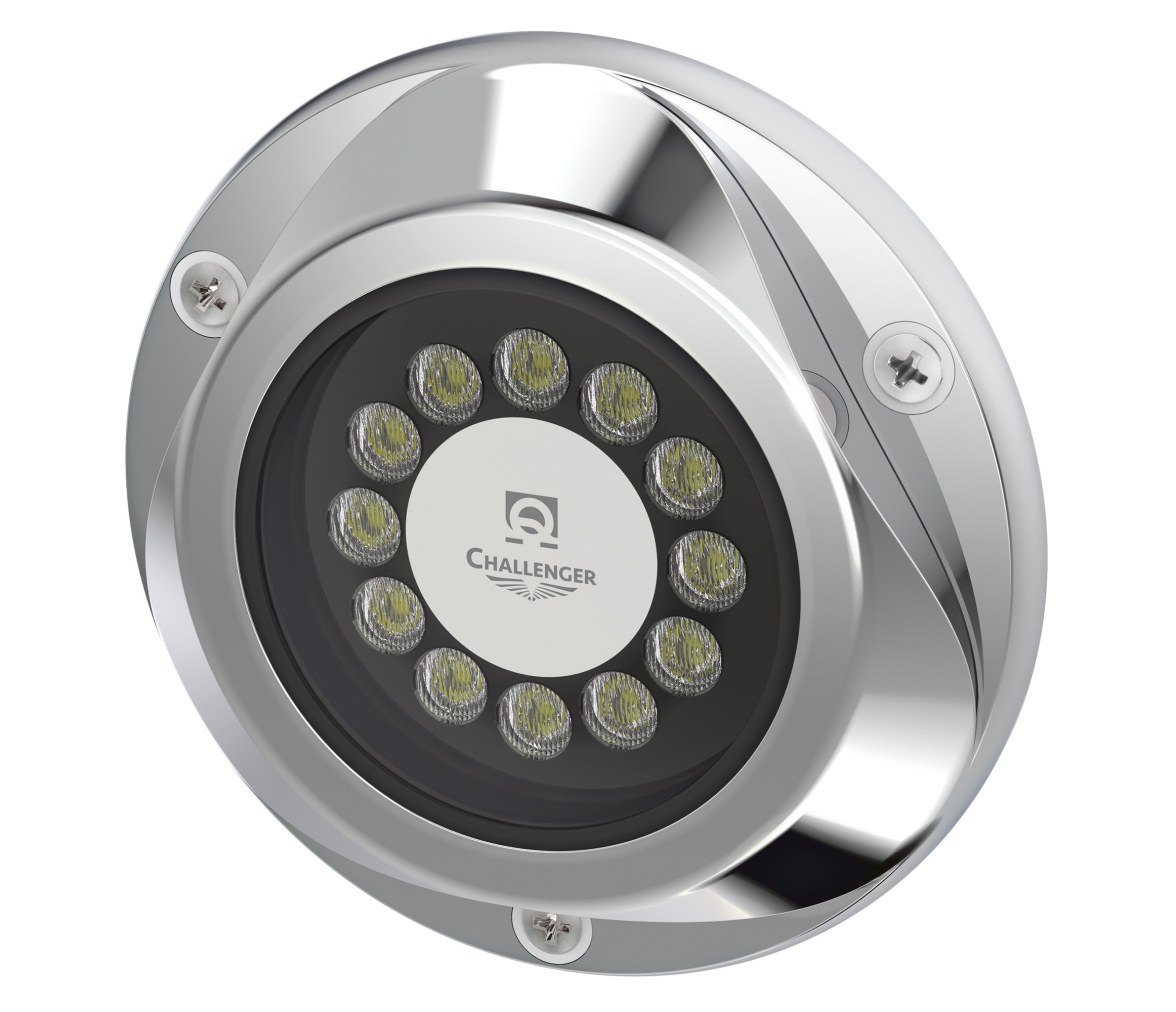 Quick Foco subacuático 30W 10/30V azul DELTA de superficie con driver QNN