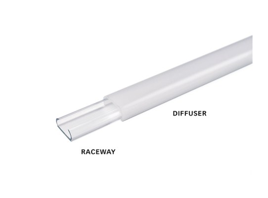 Quick Canaleta para tira LED 3 m