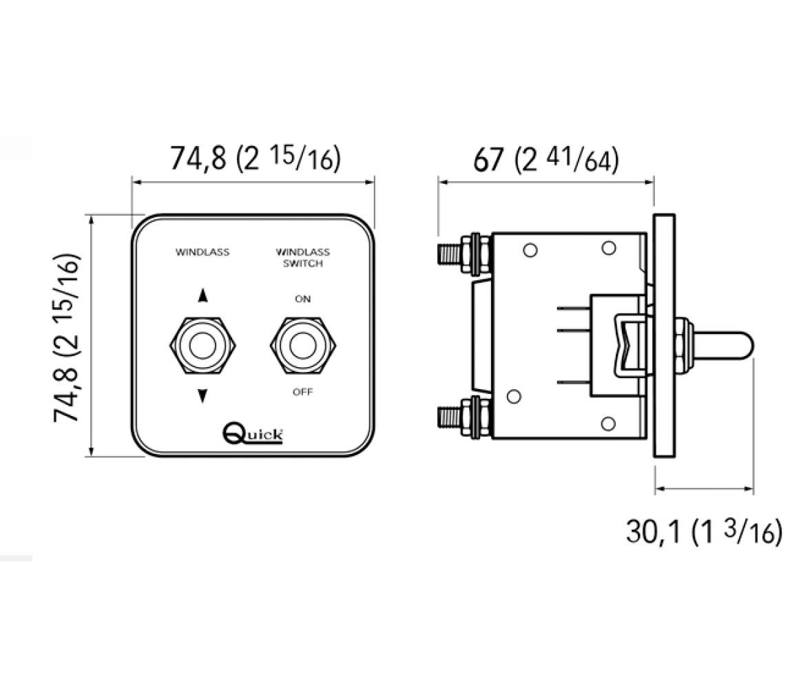 Quick Interruptor con disyuntor incorporado