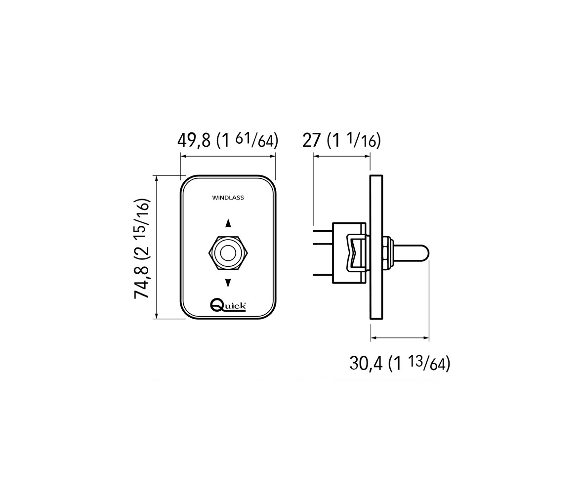 Quick Interruptor de panel WCS820
