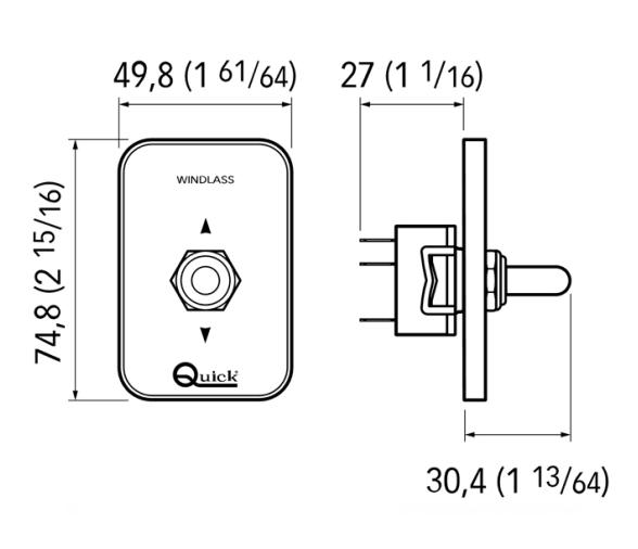 Quick Interruptor de panel WCS820
