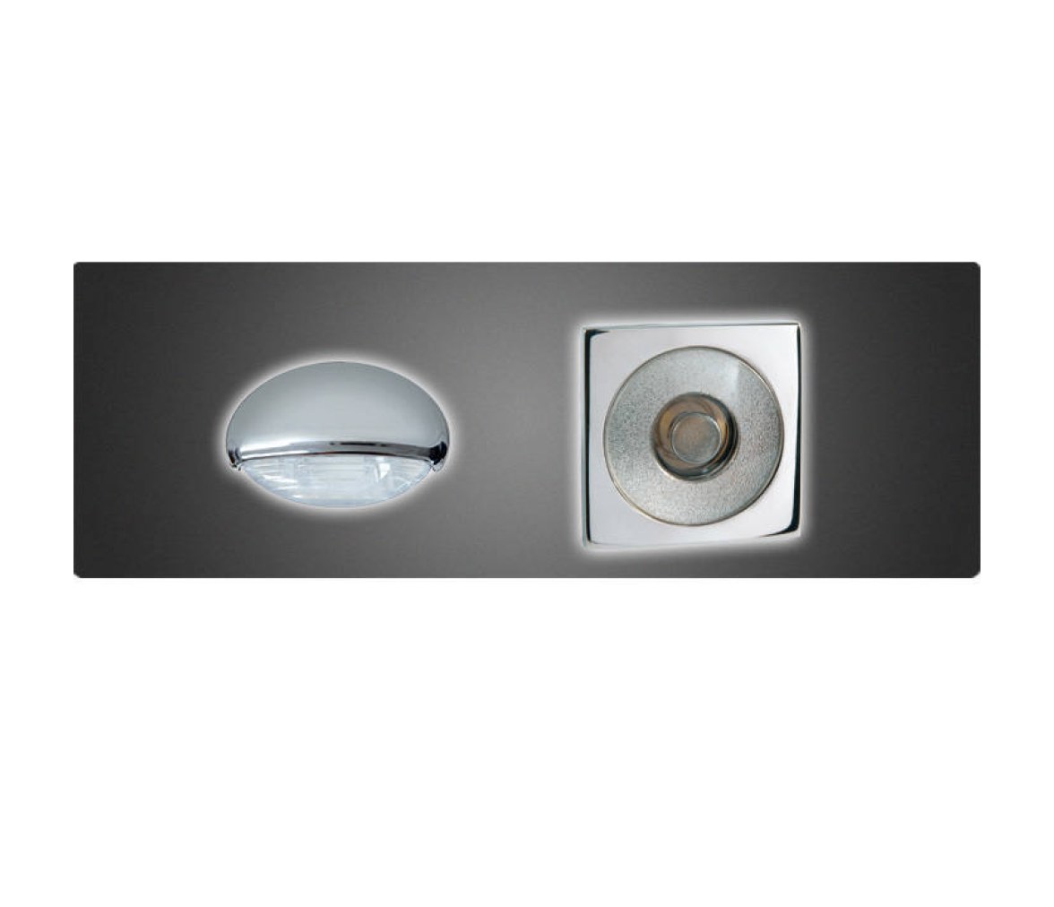 Quick Luz de cortesía GRACE 1L 10-30V luz cálida IP65