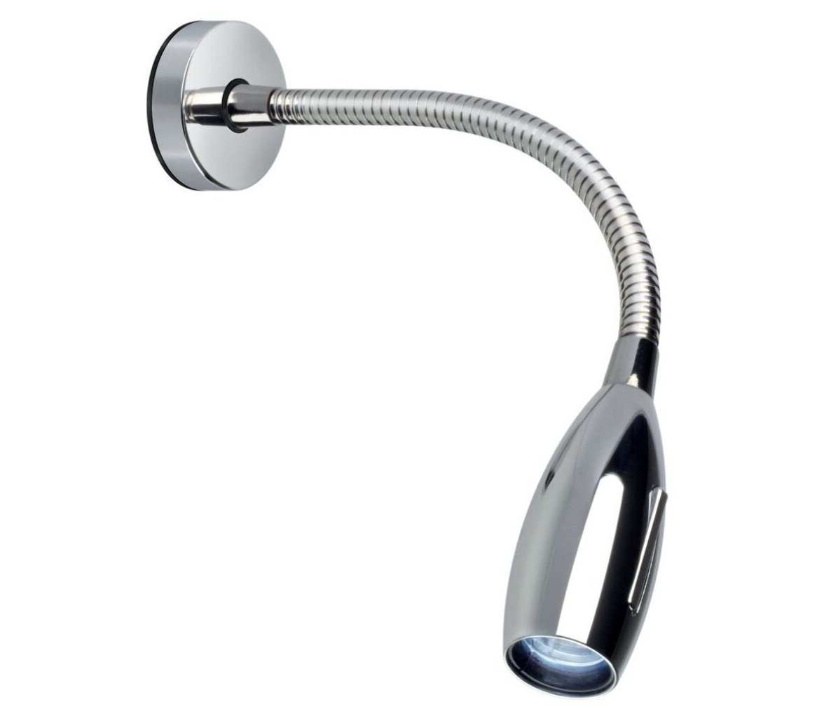 Quick Luz de lectura LED MAYA 10-30V cromada 30cm