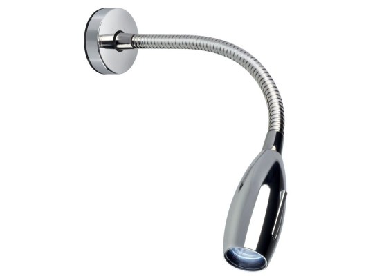 Quick Luz de lectura LED MAYA 10-30V cromada 30cm