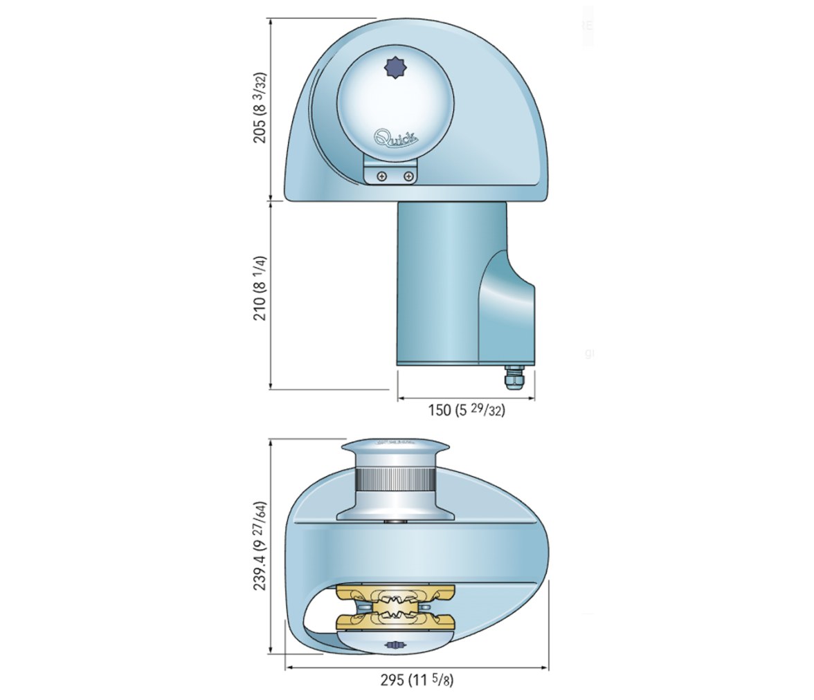 Quick Molinete Eagle E3 1000W