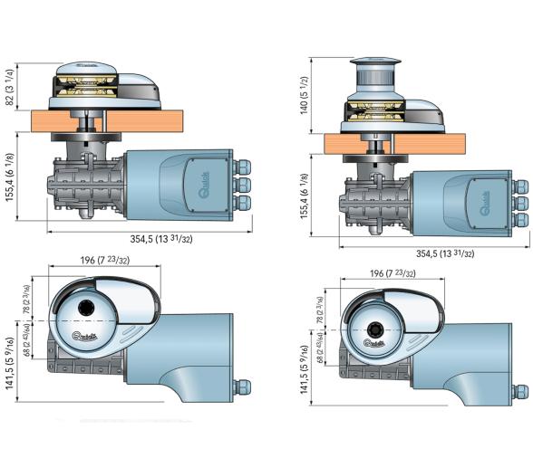 Quick Molinete Prince DP2 1000W 12V